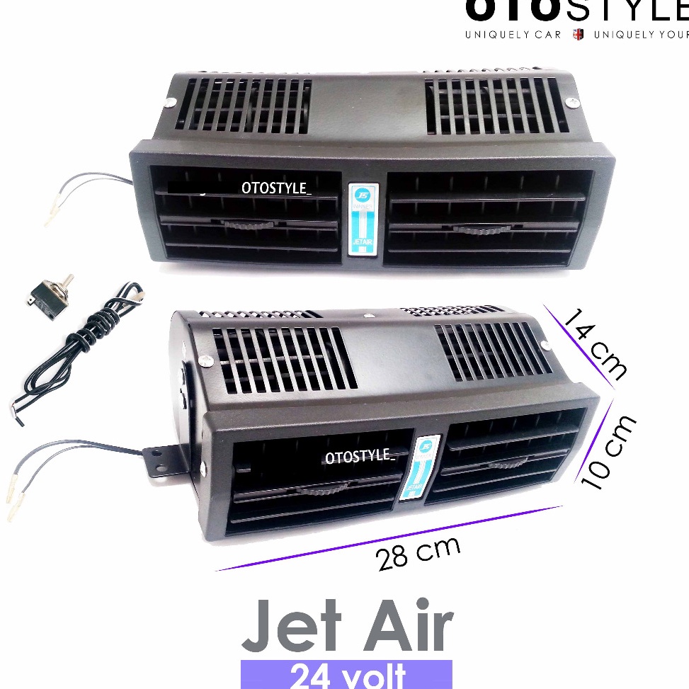 Jual KODE A53G Kipas Angin Mobil Jet Air New Model 12 volt 24 volt ...