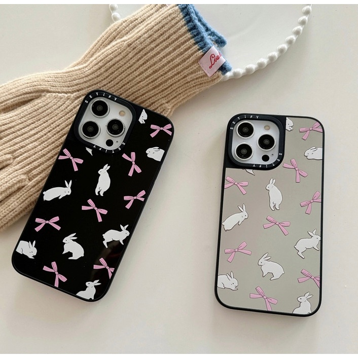 Jual Case Iphone Casetify 13/14/15 PRO,PROMAX,PLUS. Rabbit and