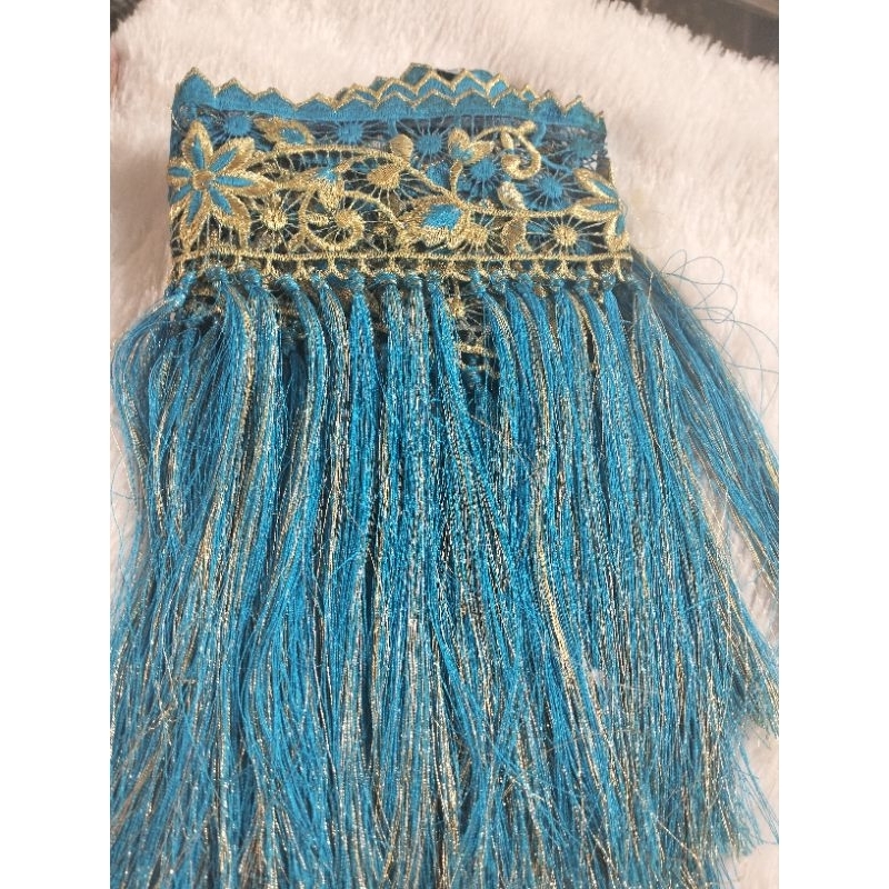 Jual RENDA RUMBAI BORDIR SONGKET PALEMBANG TENUN BATAK ULOS | Shopee ...