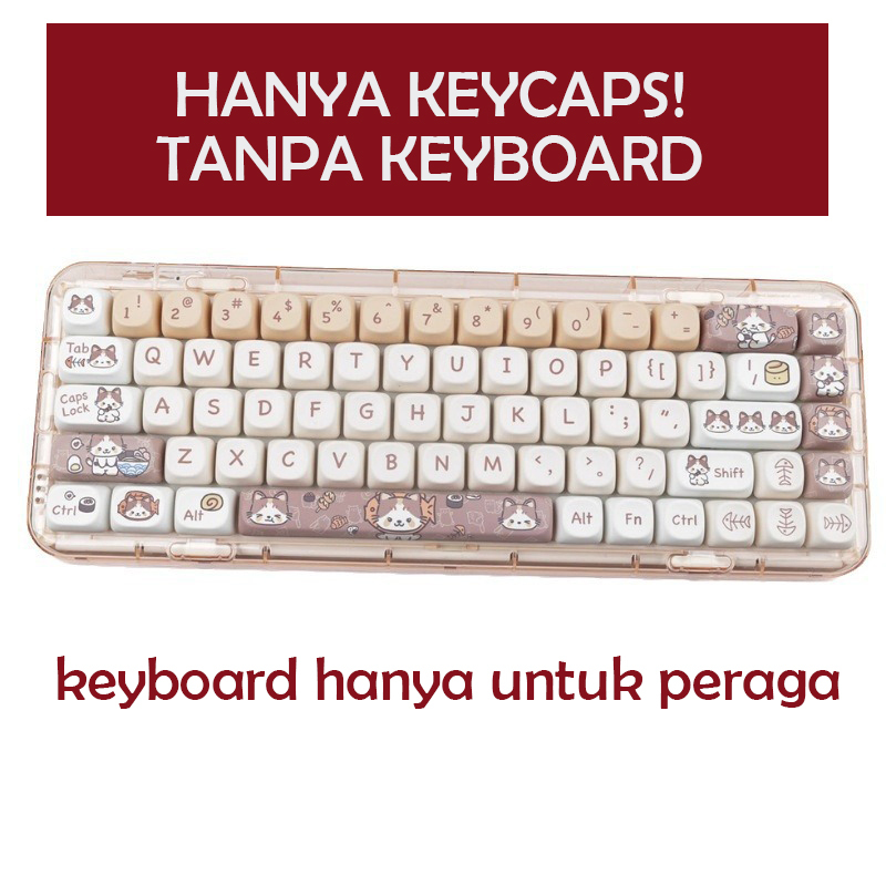 Jual Kitten Keycaps Mechanical Keyboard, Keycaps Tuts Keyboard Mekanik ...