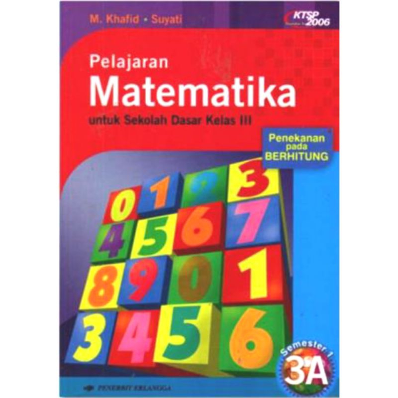 Jual Buku Matematika 3A Kelas 3 SD Erlangga | Shopee Indonesia