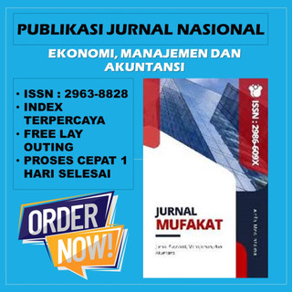 Jual Publikasi Jurnal Nasional Bidang Ekonomi Akutansi Non Sinta ...