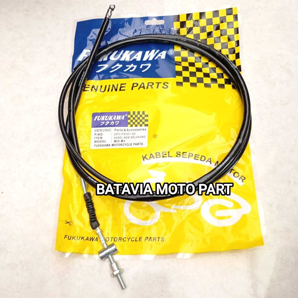 Jual KABEL REM BELAKANG FUKUKAWA MIO M3 MIO SOUL GT 125 MIO Jual KABEL REM BELAKANG FUKUKAWA MIO M3 MIO SOUL GT 125 MIO