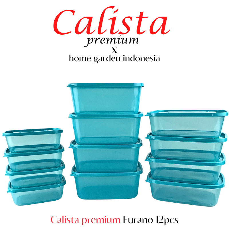 Jual [ CALISTA ] TOPLES SET BENING FOOD PREP CONTAINER CALISTA FURANO ...