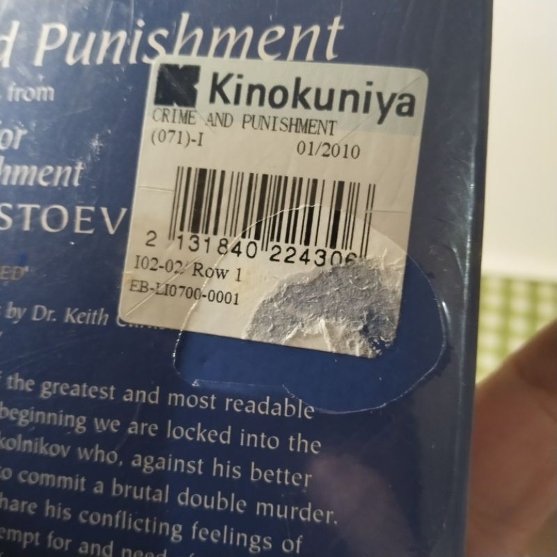 Jual Novel import Wordsworth Classics CRIME AND PUNISHMENT by Fyodor ...