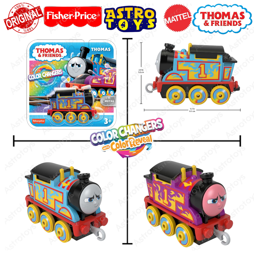 thumbnail image 2 of Thomas & Friends Color Changers Metallic Train - Changes Color In Water! 2 of 10