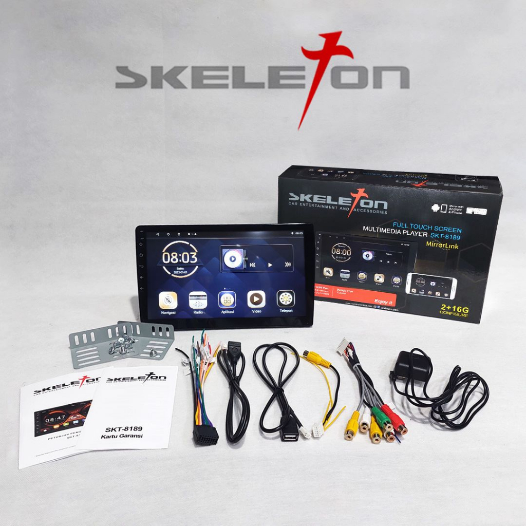 Jual Paket Head Unit + Socket PNP + Kamera AHD Skeleton 2 / 32GB ...