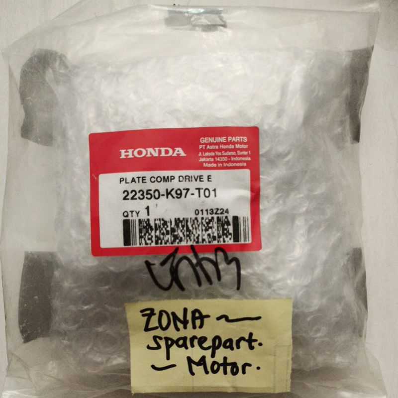 Jual Plate Comp Drive Dudukan Kampas Ganda PCX 150 160 New Vario 125 ...