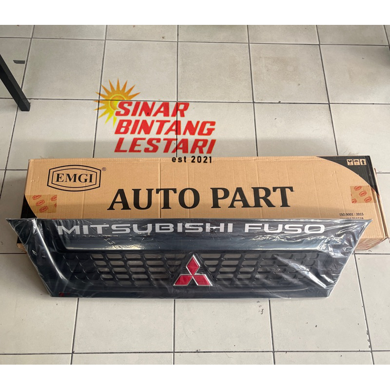 Jual Grill Depan Mitsubishi Canter FE71 + Mark Logo Merah EMGI 8708 ...
