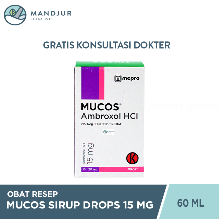 Jual Mucos Drops Ml Shopee Indonesia