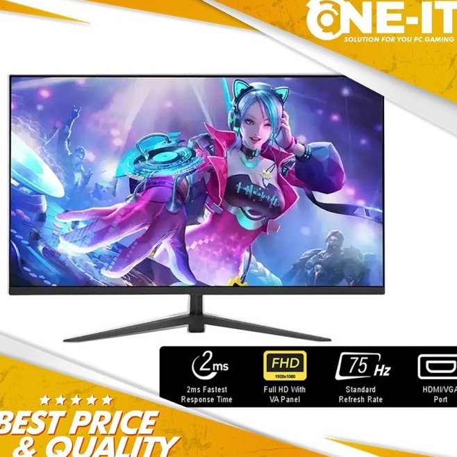Jual KODE F2O MONITOR ENLIGHT 22ENSB 22 VA FHD 2ms 75Hz Frameless ...