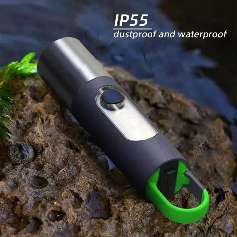 Jual Senter LED Jarak Jauh Waterproof 836JX USB ZOOM Super Terang Type ...