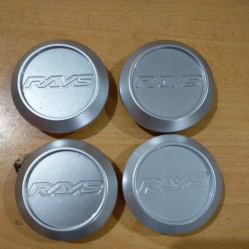 Jual WHEEL DOP WILDOP CENTER CAP FLAT TUTUP VOLK RAYS SILVER DIAMETER 6 ...