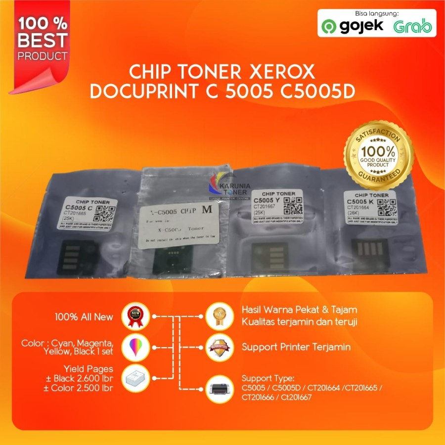 Jual Chip Toner C5005 Fuji Xerox Docuprint C5005D C 5005 D C5005 ...