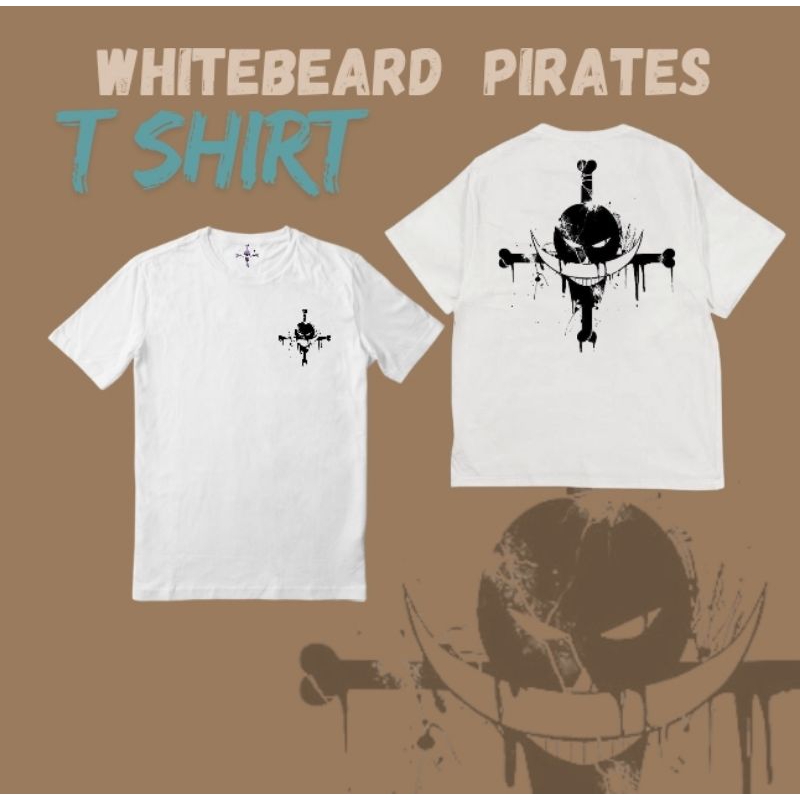 One Piece Oversize T Shirt Whitebeard Monkey D Ruffy Ace Anime
