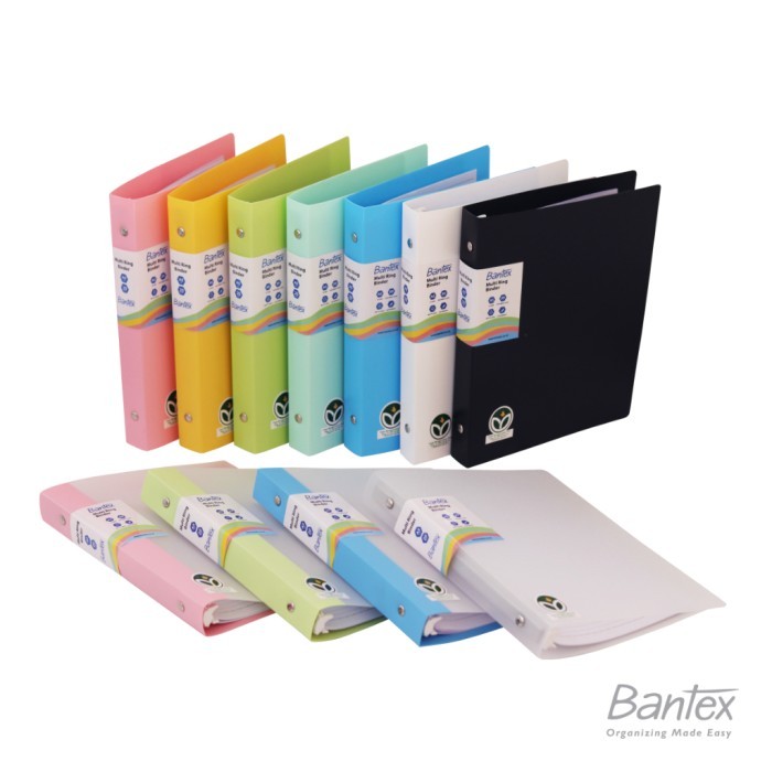 Jual TBMO TRENDY B5 MULTI RING BINDER 20HOLE BANTEX 3526 | Shopee Indonesia