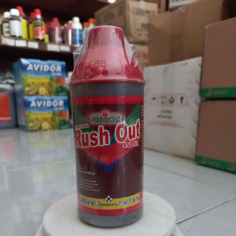 Jual insektisida sistemik racun kontak Rush Out 450 SL-500ml | Shopee ...