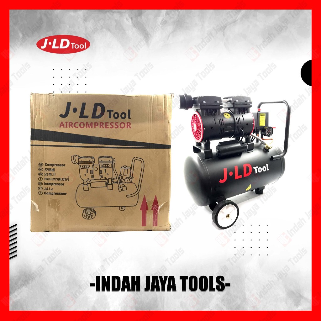 Jual J.LD Kompresor Angin 30 L Oilless Air Compressor Listrik Oiless ...