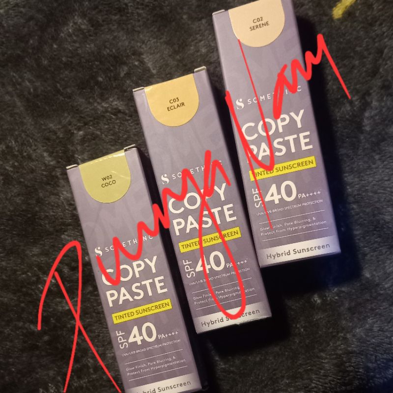 Jual [READ DESC] ️PRELOVED ️ Somethinc Copy Paste Tinted Sunscreen Mini ...