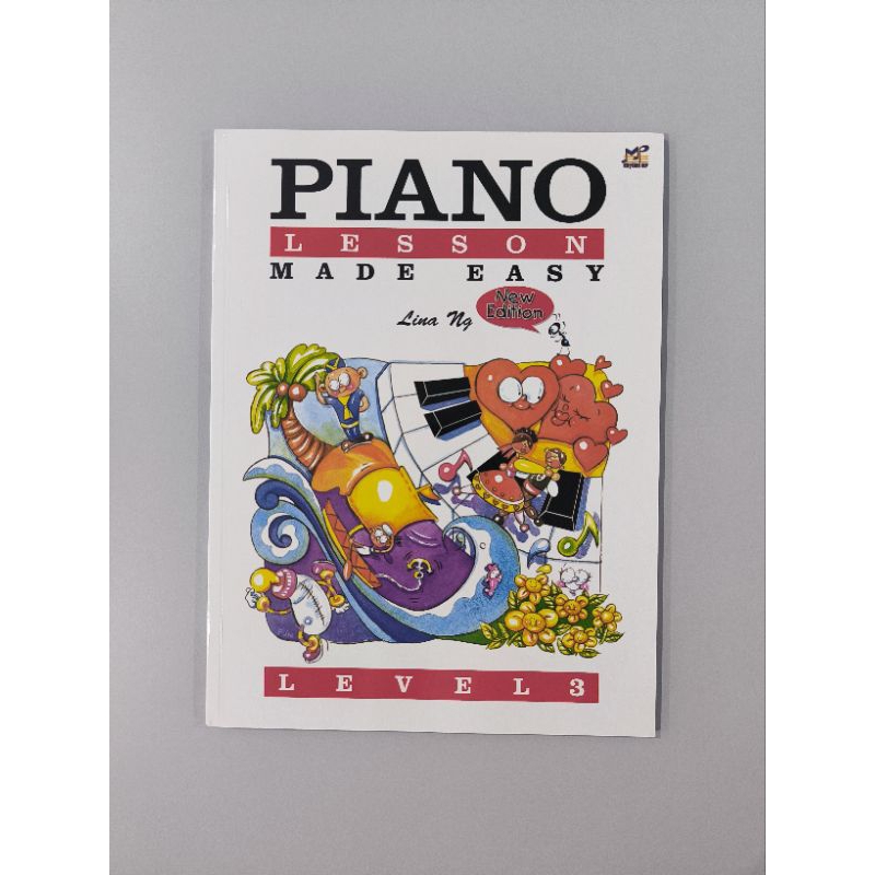 Jual buku piano lesson Made easy level 1 - level 2 - level 3 Lina ng ...