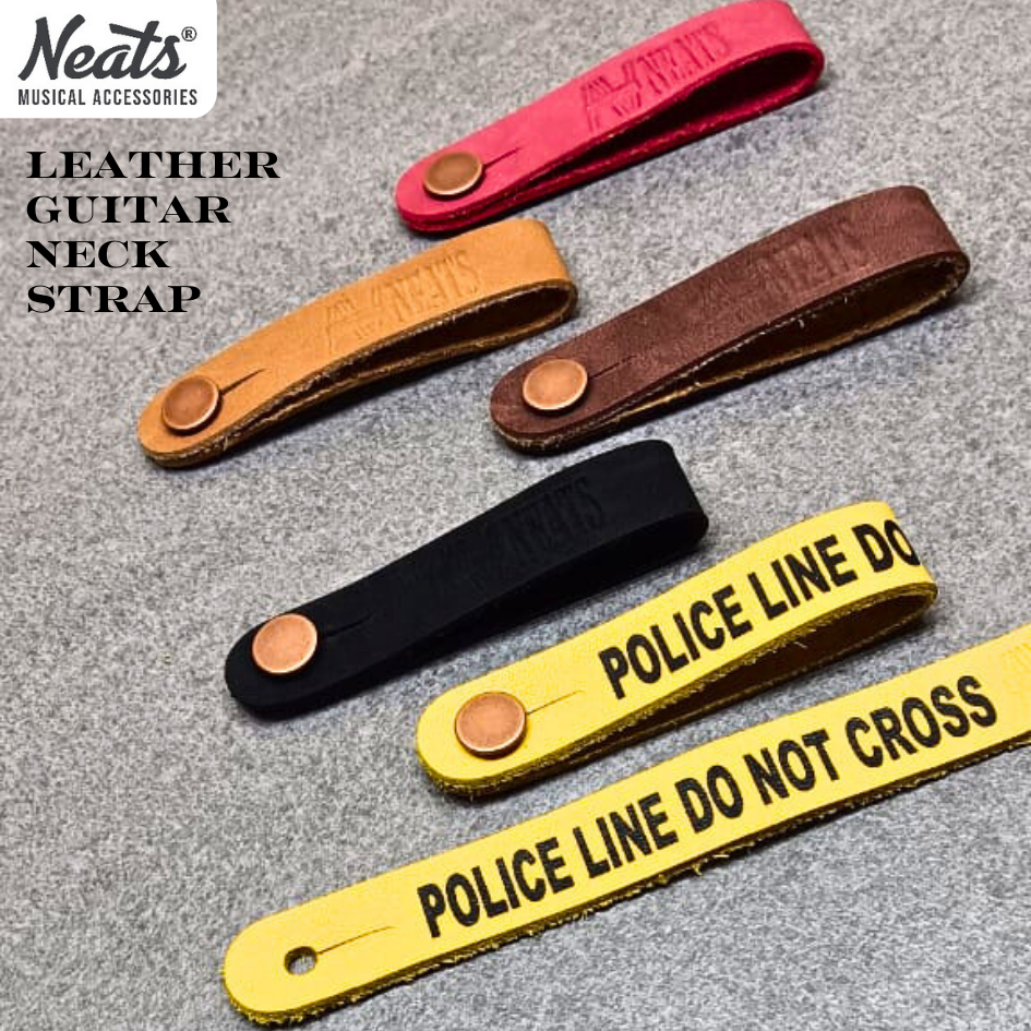 Jual GUITAR STRAPS FAUX LEATHER STRAPS HOOK BUTTON / HOOK STRAP ...