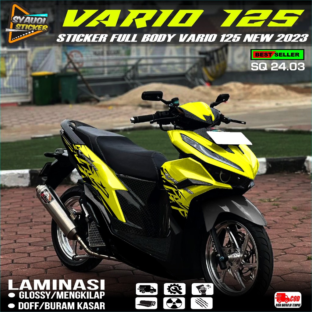 Jual (COD)Decal Stiker Vario 125 New 2023 2024 Full Body Terbaru ...