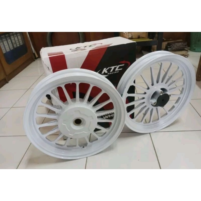 Jual VELG KTC RACING REBEL 185/215X14 INCH VARIO 125 , BEAT , SCOOPY ...