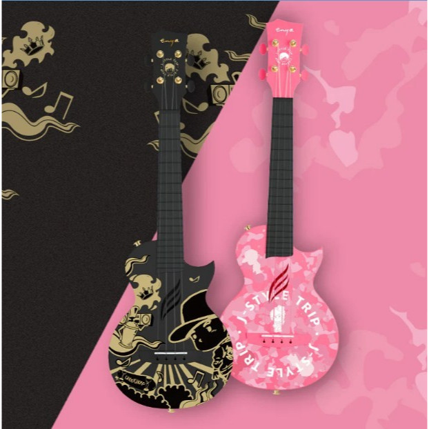 Carbon Fiber Concert Ukulele - Waterproof Travel Ukelele With Gig Bag & Accessories
