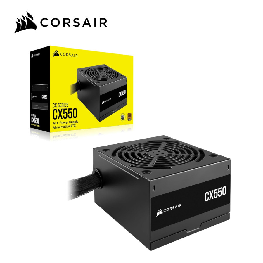 Jual CORSAIR CX550 550WATT 80+ BRONZE PSU POWER SUPPLY CX 550 WATT ...