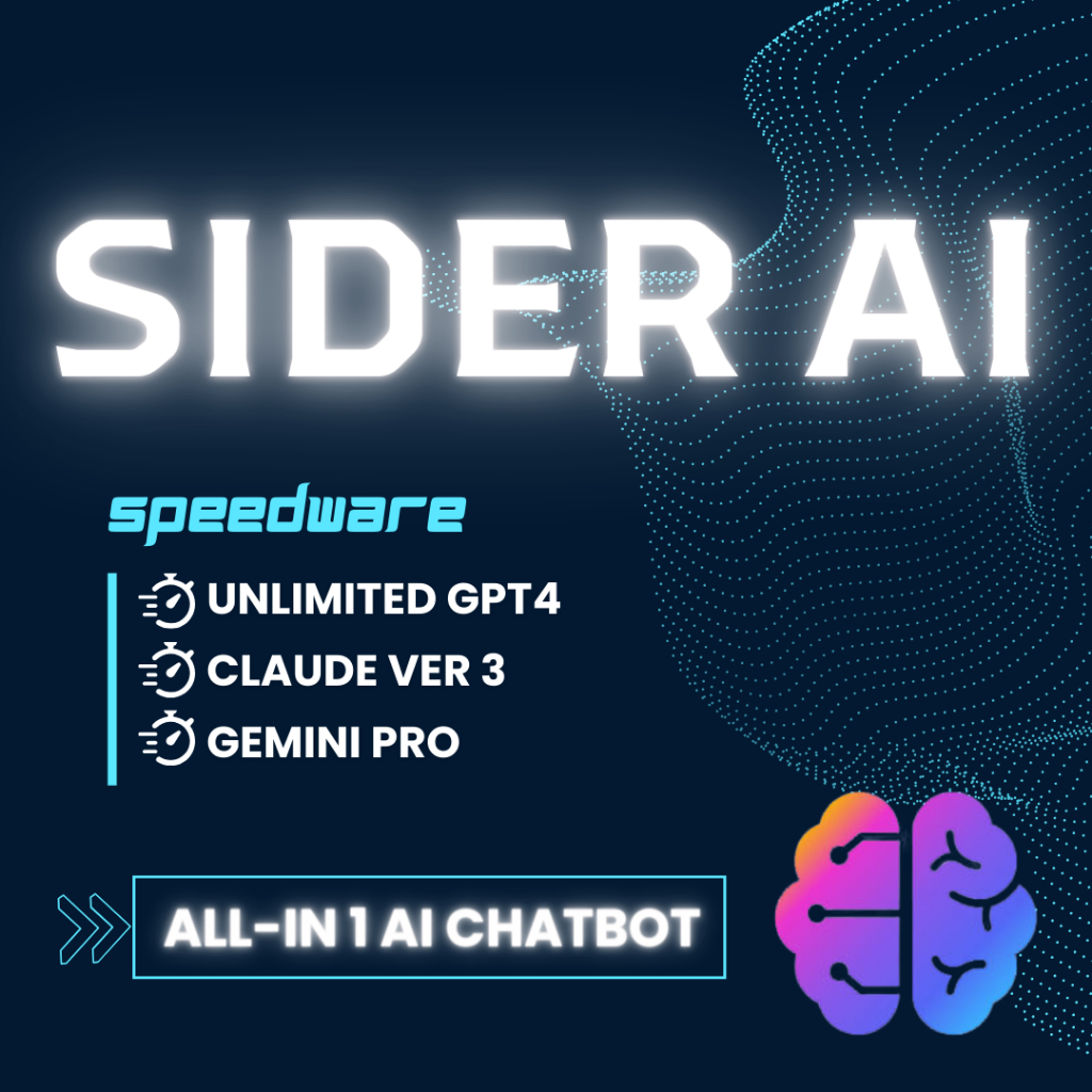 Jual Sider AI Premium (ALL IN ONE CHATBOT) ChatGPT 4 + Claude AI ...