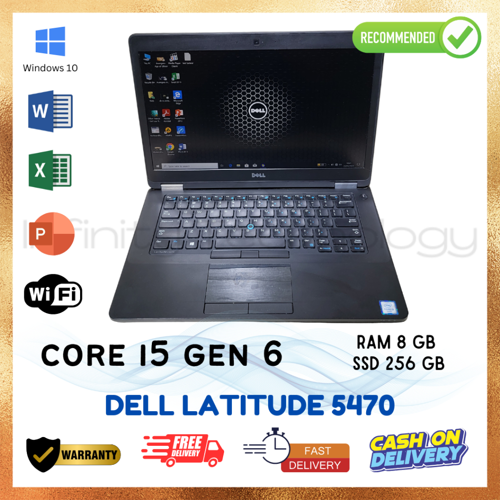 Clavier AZERTY Belge Pour Dell Latitude E5470 - Référence 0KDJN5 - Occasion Testé