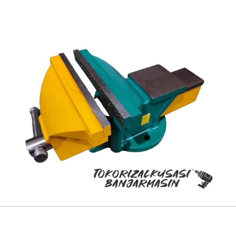 Jual Catok ragum meja 8 inch RUSH/ Bench vise steel body 8 inch ...