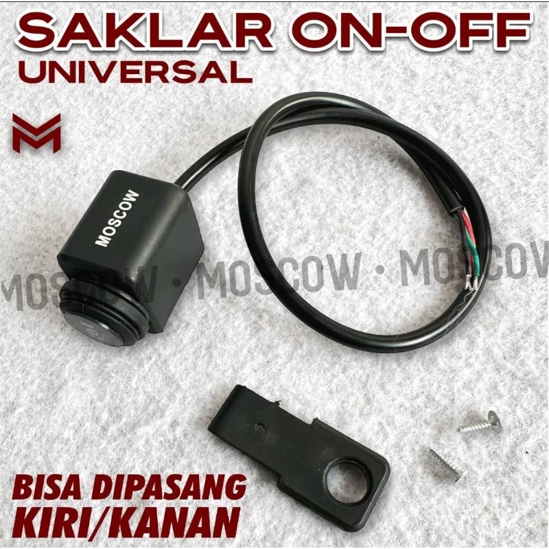 Jual SAKLAR ON/ON/OFF SPION/ SAKLAR 3 MODE JEPIT SPION/ SAKLAR LAMPU ...
