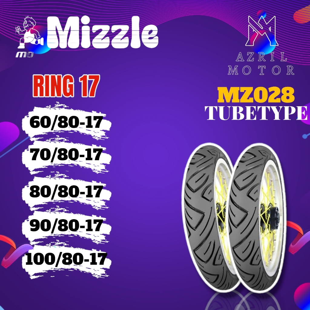 harga ban mizzle ring 17 80 80