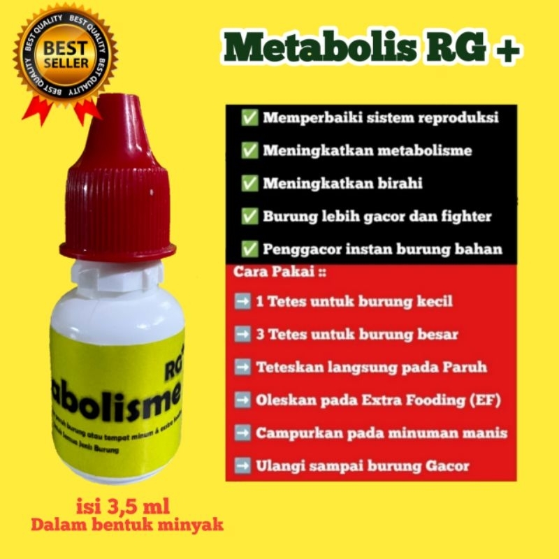 Jual Metabolisme RG+ | Shopee Indonesia