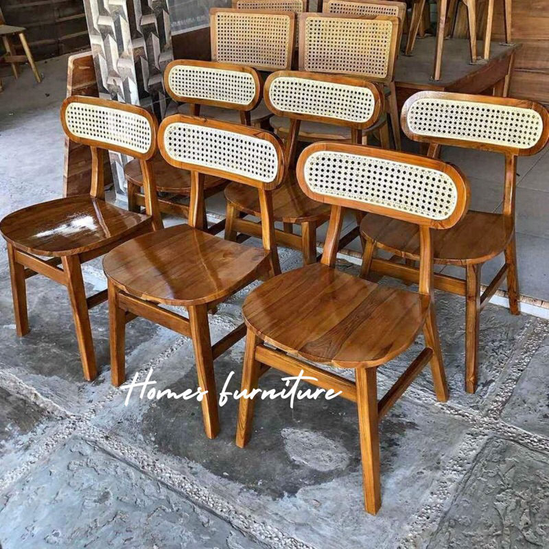 Jual kursi ropan rotan kayu jati | READY STOCK | Shopee Indonesia