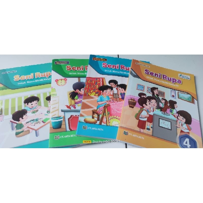 Jual BUKU SENI RUPA KELAS 1 2 3 4 5 6 ARYA DUTA - kurikulum merdeka ...