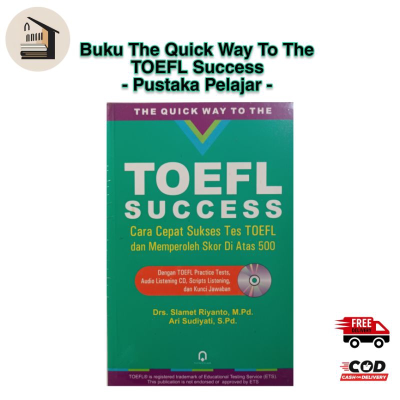 Jual Buku The Quick Way to The TOEFL Success - Buku Cara Cepat Sukses ...
