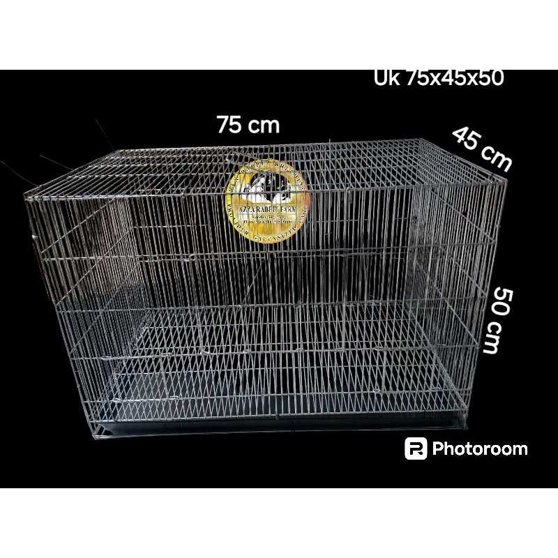 Jual Kandang box LB,SG uk 75x45x50 plus nampan | Shopee Indonesia