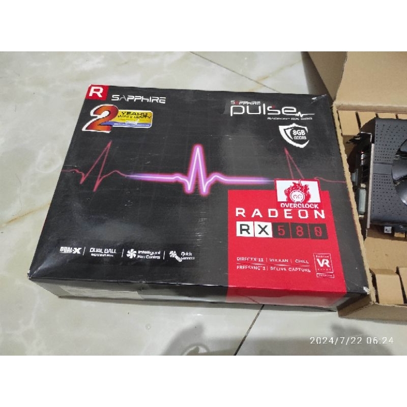 Jual Vga Card Saphire RX 580 8gb bukan rtx | Shopee Indonesia