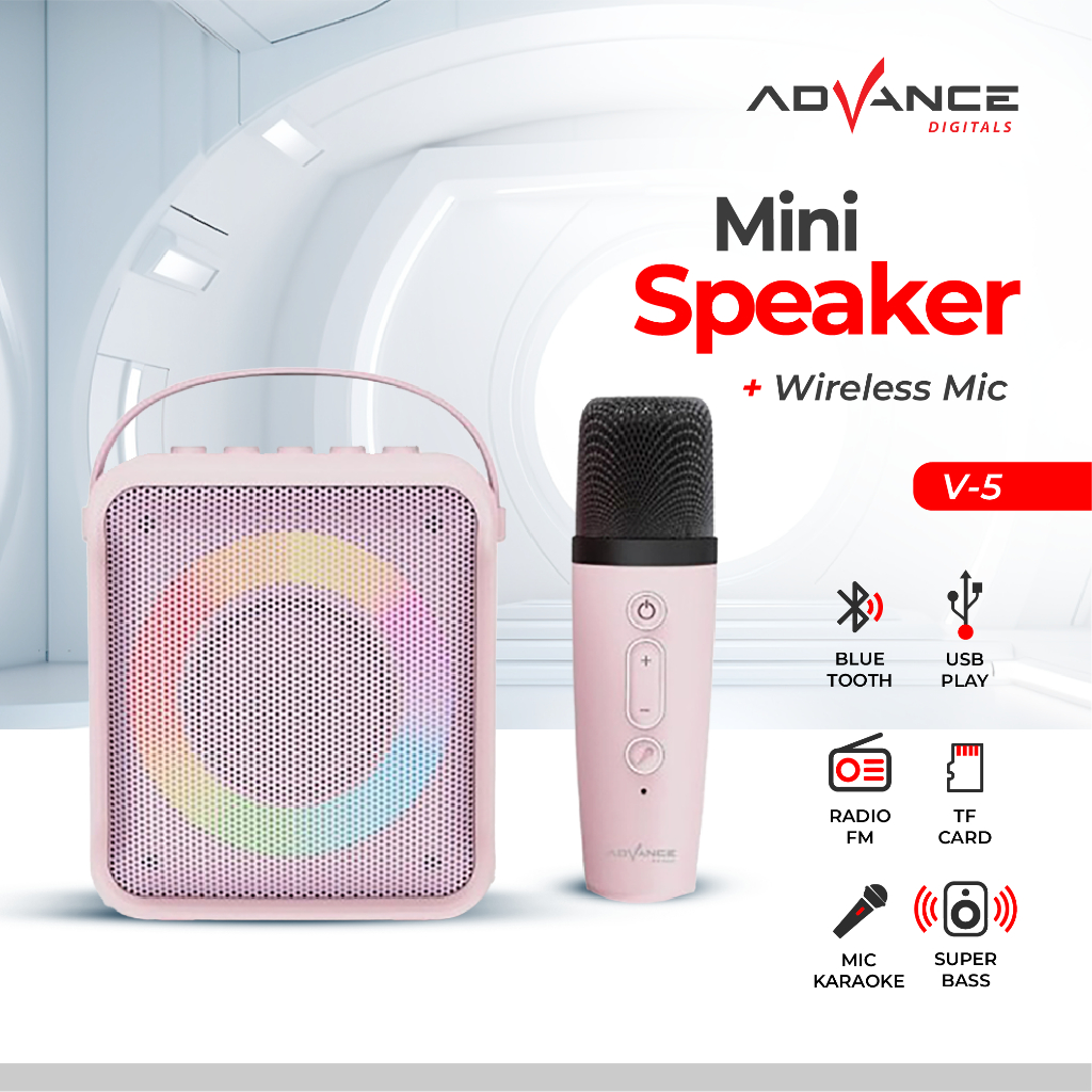 Jual Advance Speaker Mini V5 Speaker Bluetooth Portable HiFi