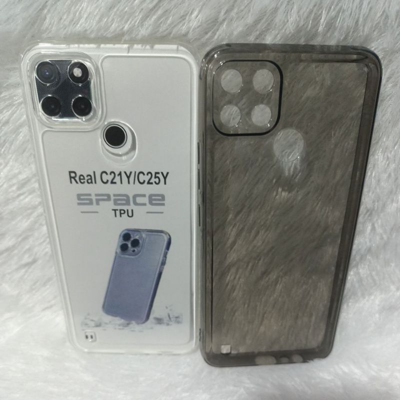 HONLEN Custodia Sfumata Per Realme C21Y / C25Y | Silicone TPU Trasparente Con 4 Angoli Rinforzati - 3