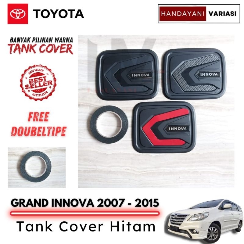 Jual Tank Cover Hitam Toyota Innova 2007 2015 Tank Cover Hitam Doff ...
