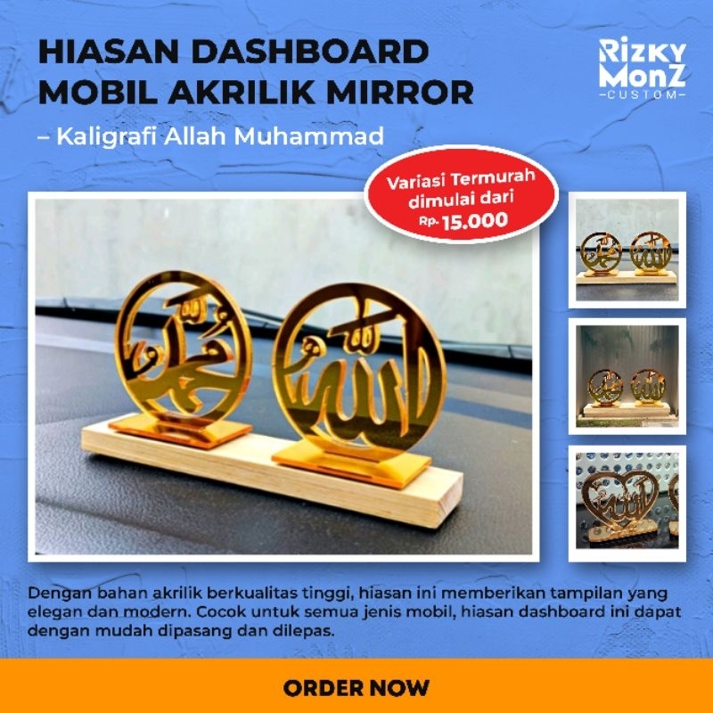 Jual ( Variasi Termurah Mulai Dari 15 Ribu) Hiasan Dashboard Mobil