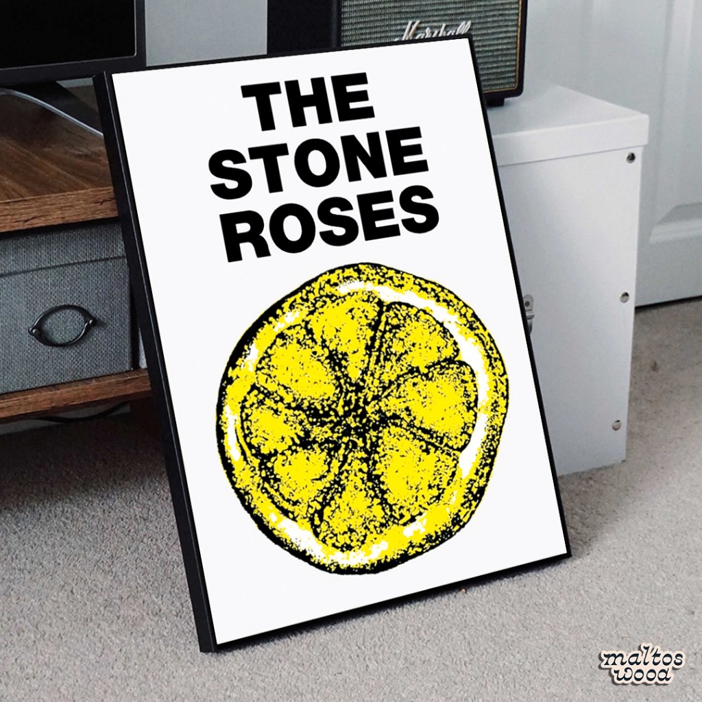Jual Poster The Stone Roses + Frame | Shopee Indonesia