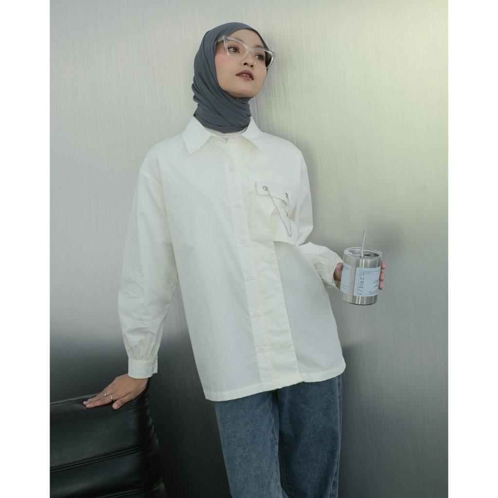Jual Myrubylicious LESLEY SHIRT | ATASAN WANITA | KEMEJA | Shopee Indonesia
