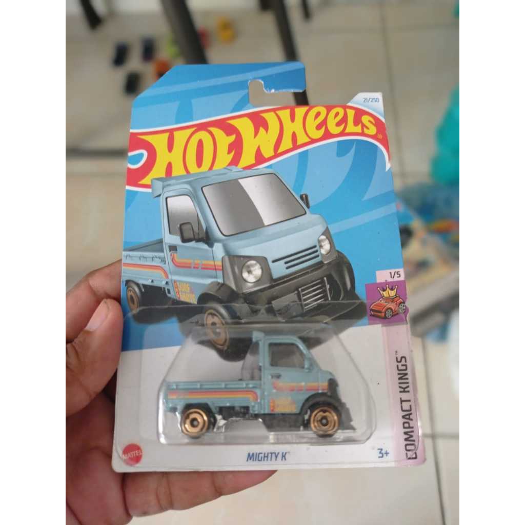 Jual Hotwheels mighty k pickop custom biru langit | Shopee Indonesia