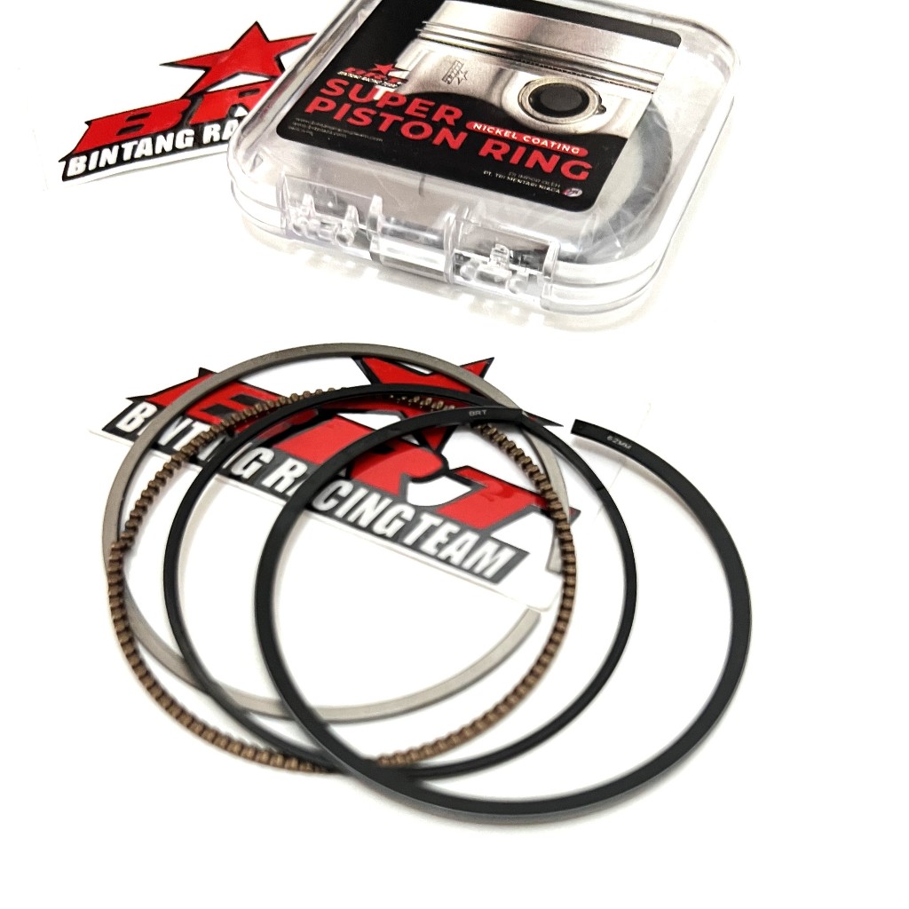 Jual SUPER RING PISTON BRT ORIGINAL BRT NICKEL COATING 62 MM 62MM ...