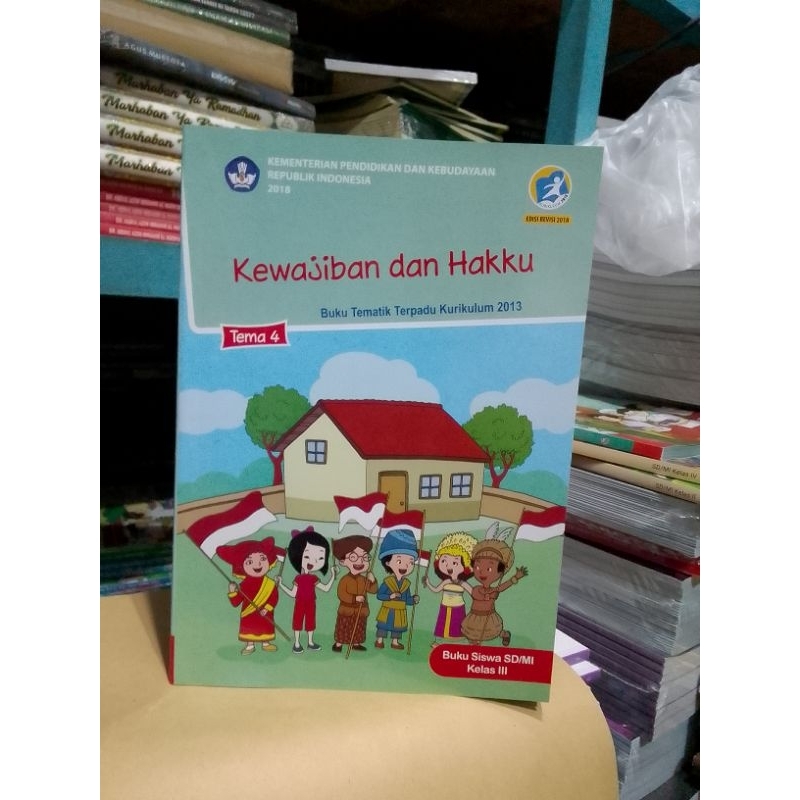 Jual Kelas 3 Tema 4 K13 SD MI Buku Tematik Terpadu Kurikulum 2013 Edisi ...