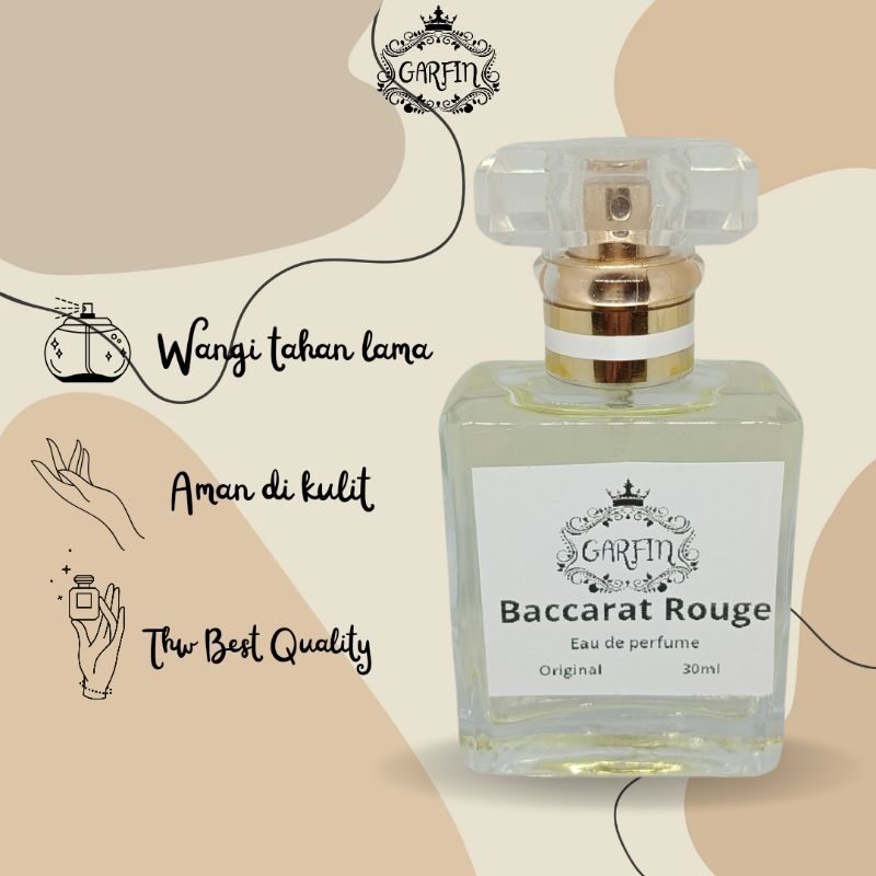 Jual Parfum murah 30ml~(Baccarat Rouge)~tingkat kewangian Premium